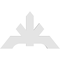 Ekena Millwork Vanguard Architectural Grade PVC Gable Bracket, 48"W x 30"H x 4"D x 6"F, 15/12 Pitch GBP048X30X0406VAN00 - alternate 2